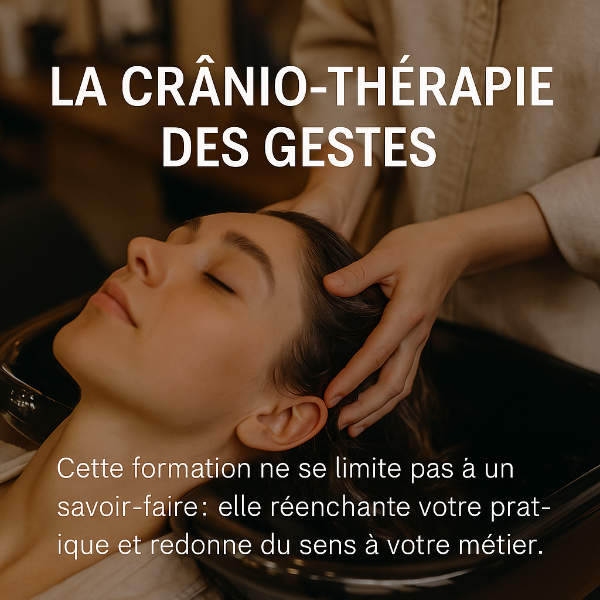 La Crânio-Thérapie des Gestes - Développer le soin spa au cheveu.